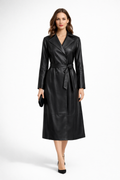 Emma | Women’s Trench Coat with Belted Waist