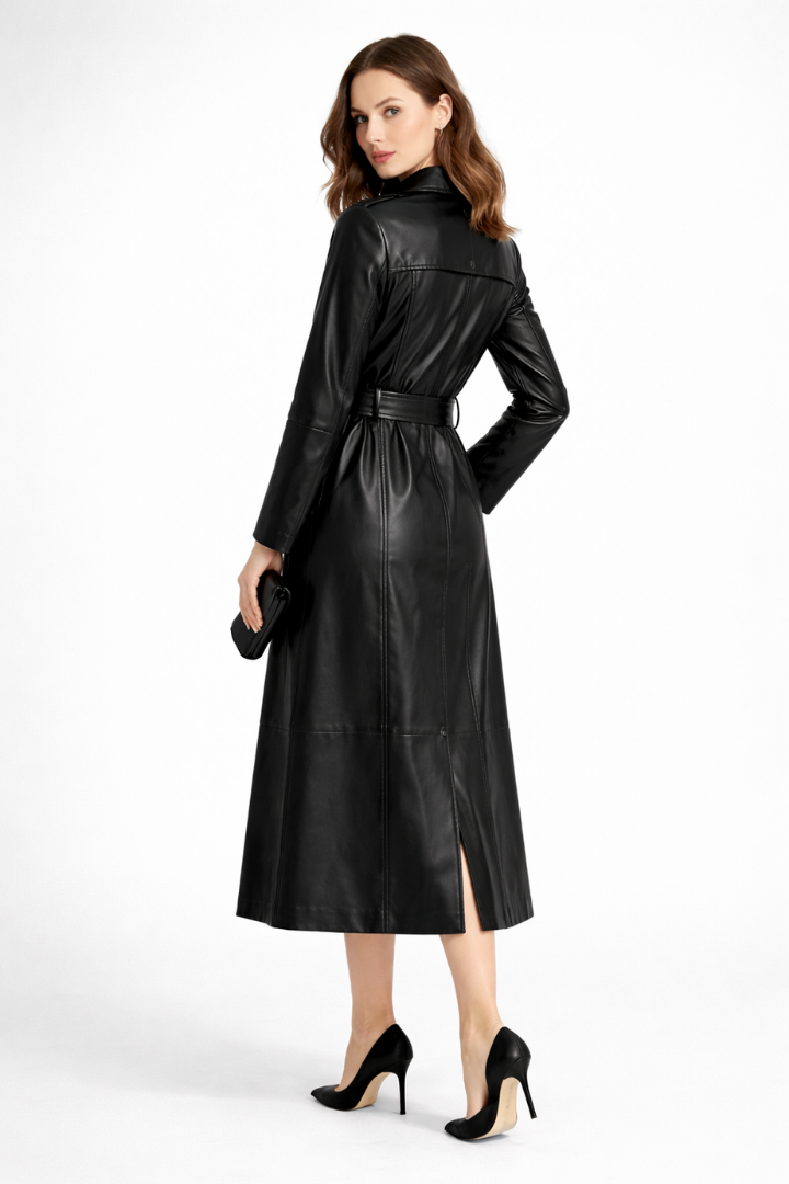 Emma | Women’s Trench Coat with Belted Waist