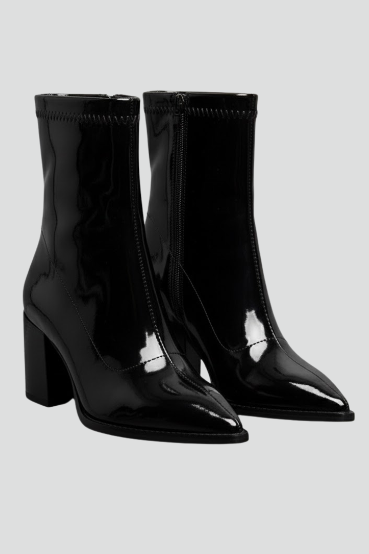 Women’s Ankle Boots with Low Block Heel