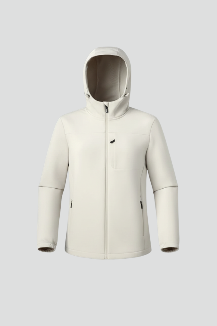 Avenia | Women’s Hooded Shell Jacket – Full-Zip Lightweight Windbreaker