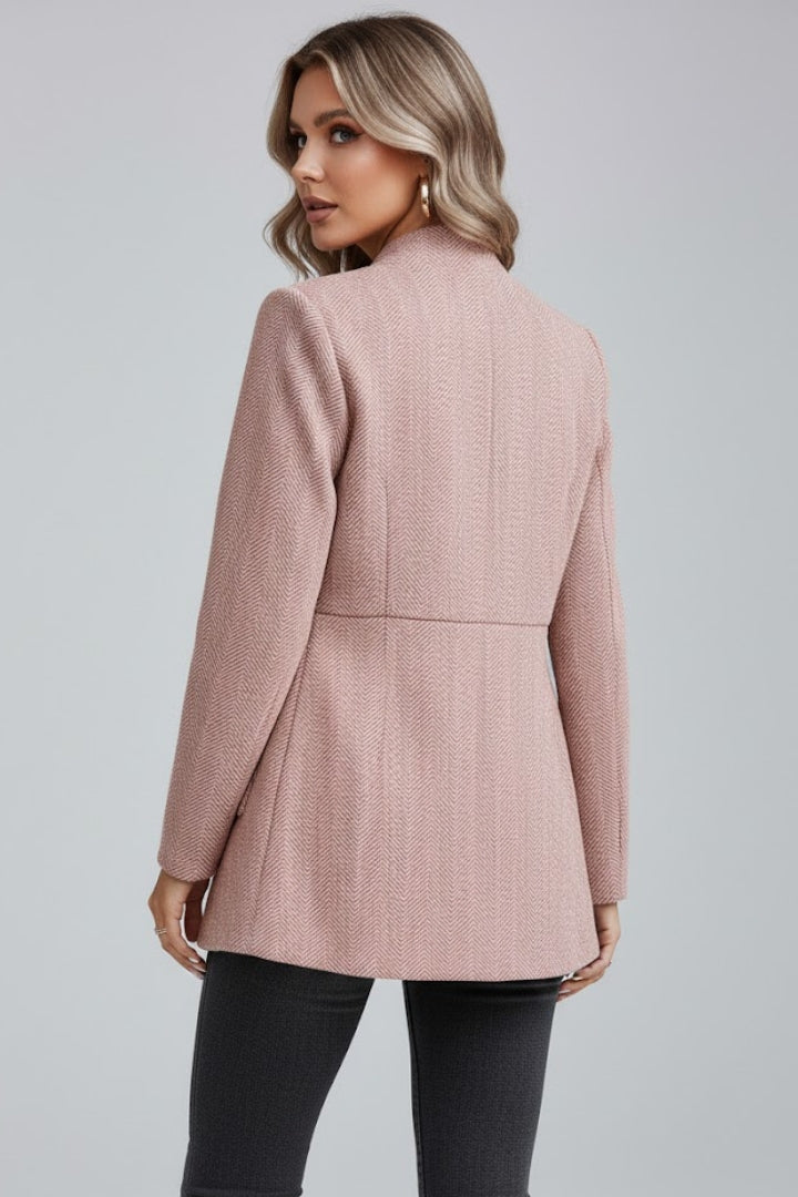 Elarielle | Women’s Blazer Jacket – Notched Collar, Open Front, Office & Casual Blazer