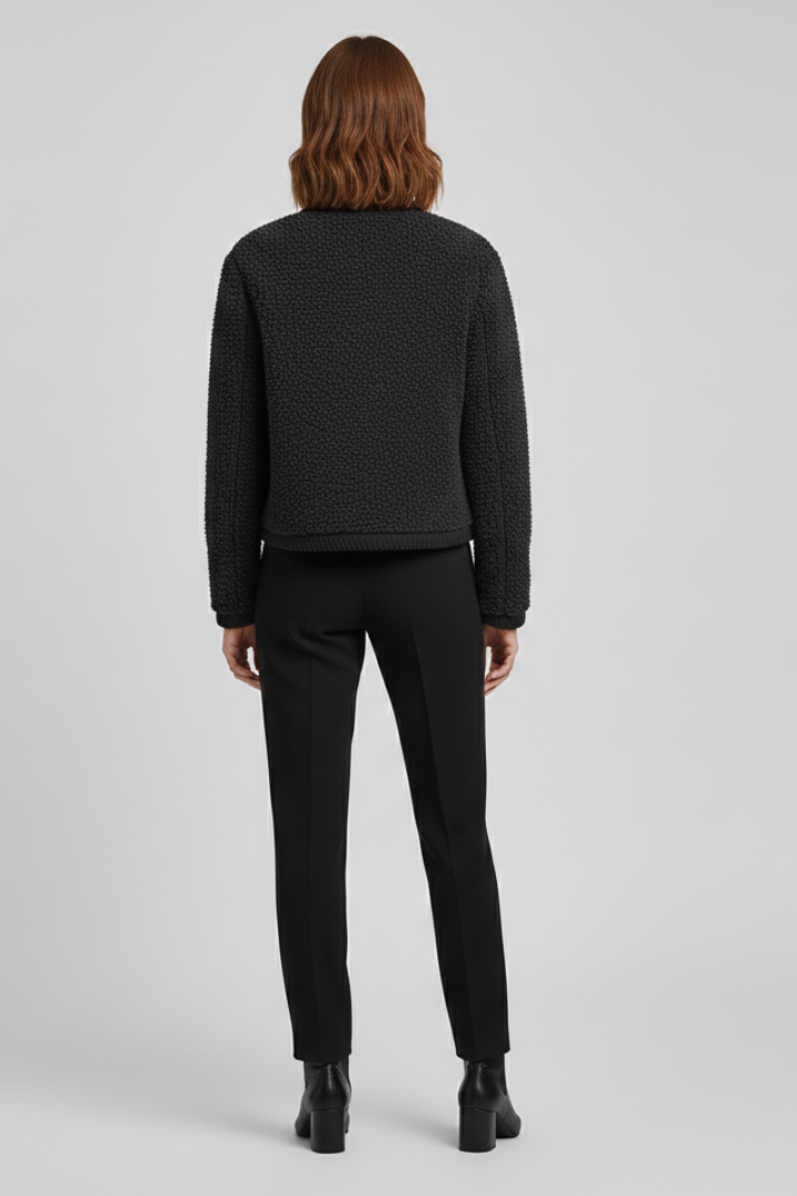 Elarissa | Women’s Teddy Fleece Jacket – Button Front, Classic Collar