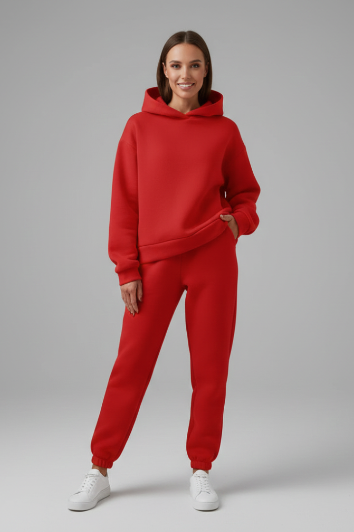 Ellery | Women's 2-Piece Tracksuit - Hoodie & Joggers with Pockets