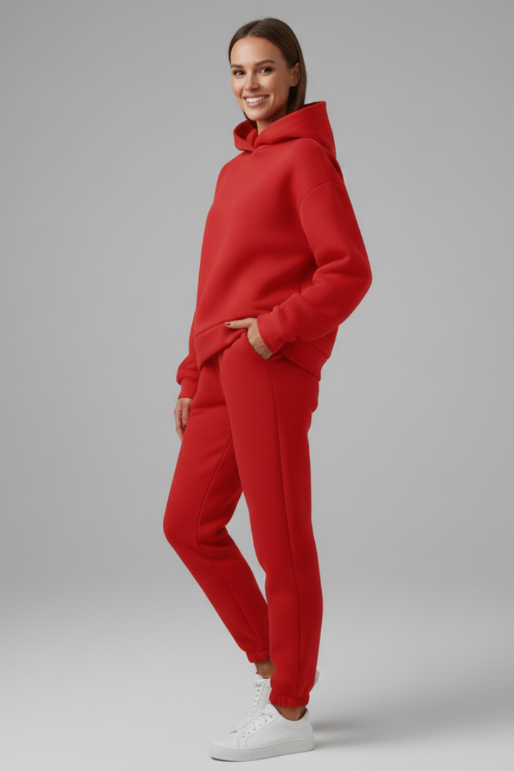Ellery | Women's 2-Piece Tracksuit - Hoodie & Joggers with Pockets