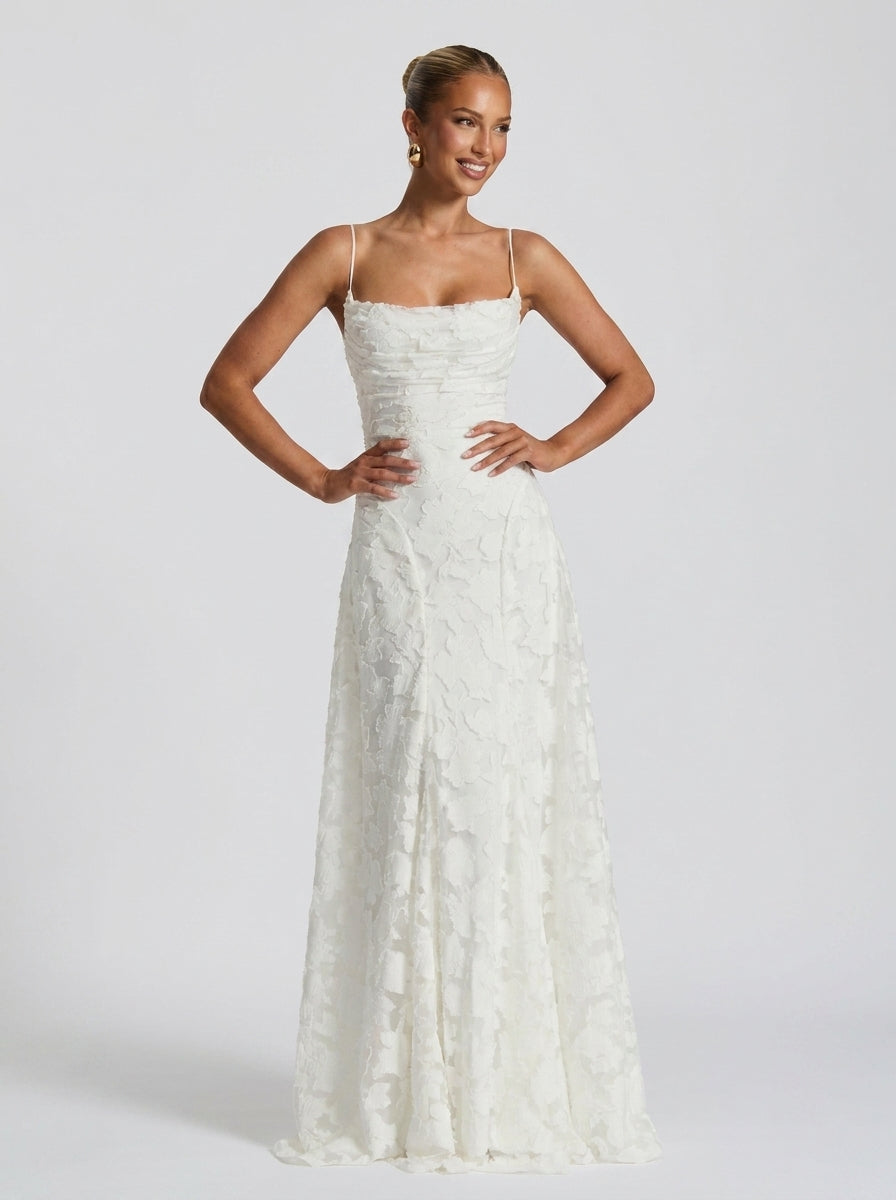 Leonora | Women’s Long Maxi Dress – Flowy Elegant Dress, Flattering Fit