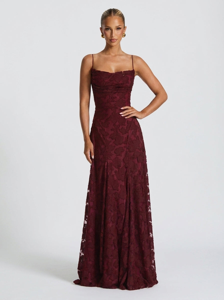 Leonora | Women’s Long Maxi Dress – Flowy Elegant Dress, Flattering Fit