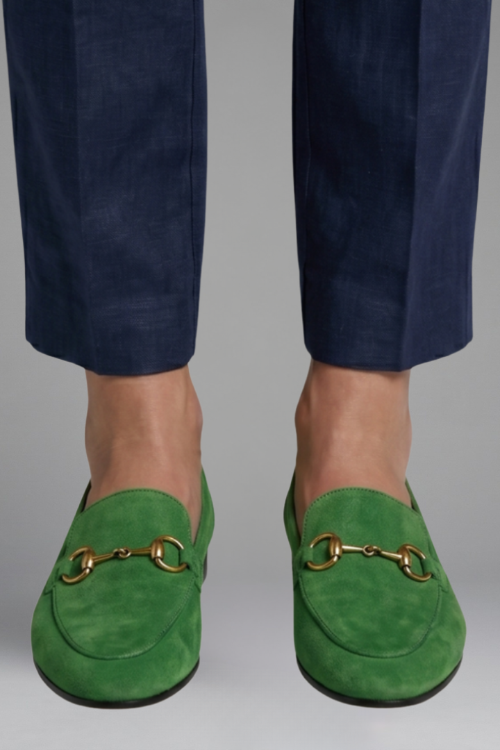Lirielle | Women’s Orthopedic Loafers – Pointed Toe Slip-On Shoes with Low Block Heel