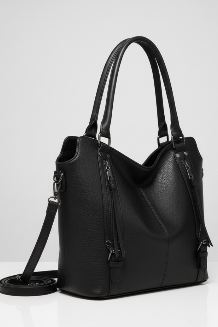 Marvella | Women’s Tote Bag with Dual Handles – Structured Handbag with Detachable Strap