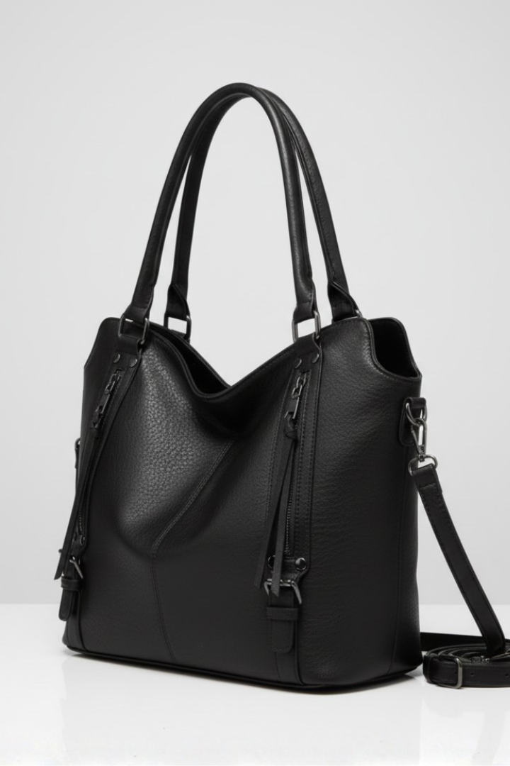 Marvella | Women’s Tote Bag with Dual Handles – Structured Handbag with Detachable Strap