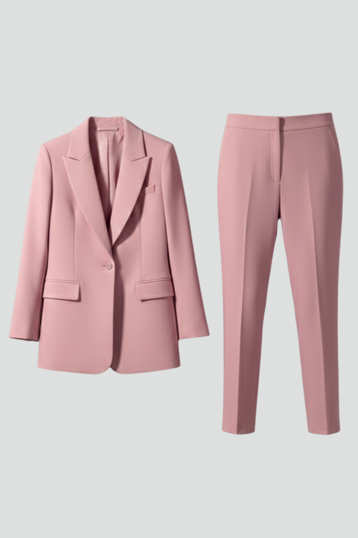Nira | Women's Tailored Blazer and Trousers Set – Office & Casual Wear