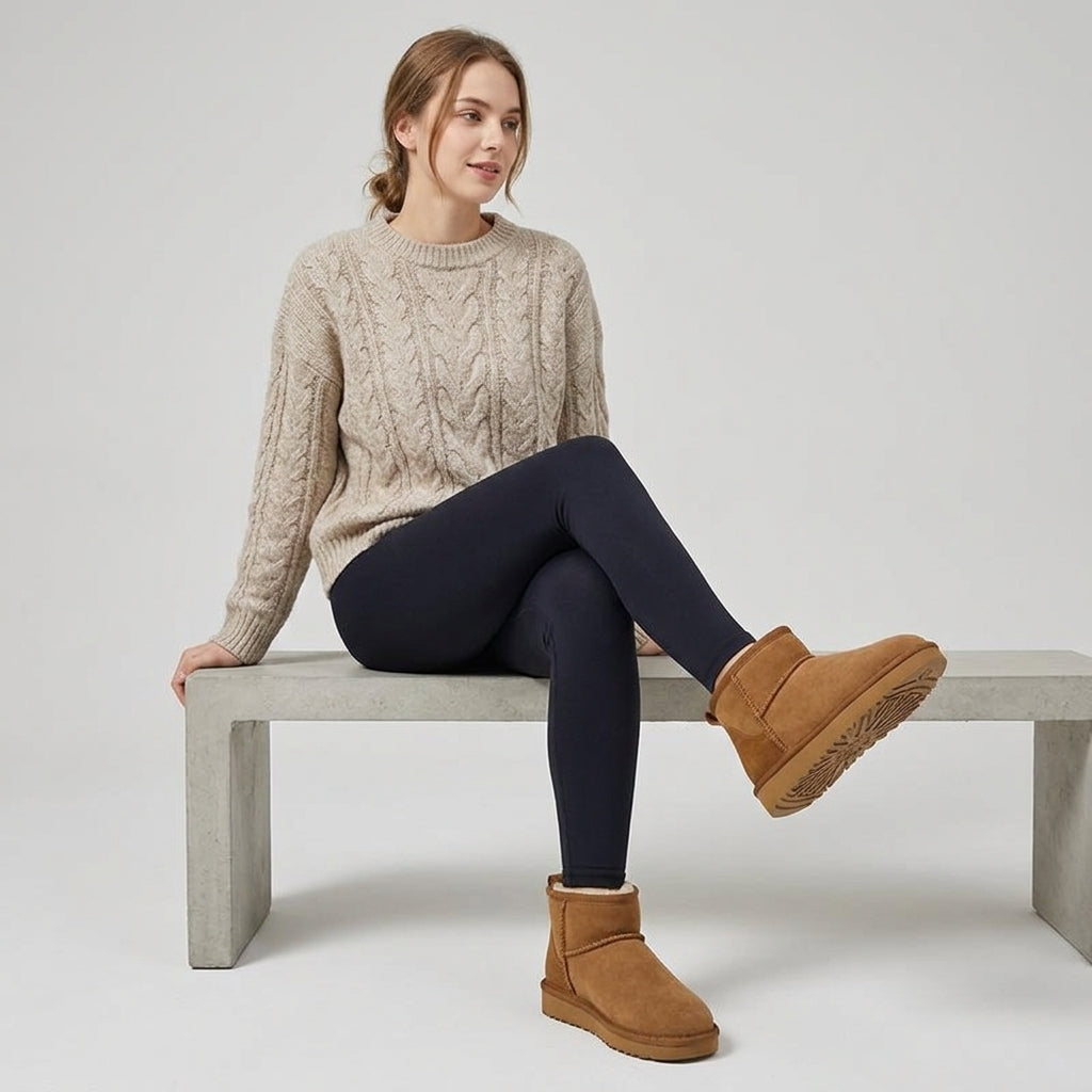 Oriella | Warm Women’s Ankle Boots – Lined Water-Repellent Ankle Boots