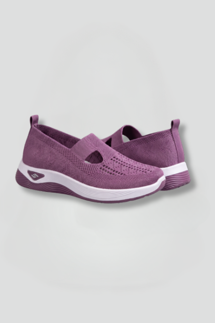Ruelle | Women’s Orthopedic Walking Shoes – Breathable Knitted Mesh Upper