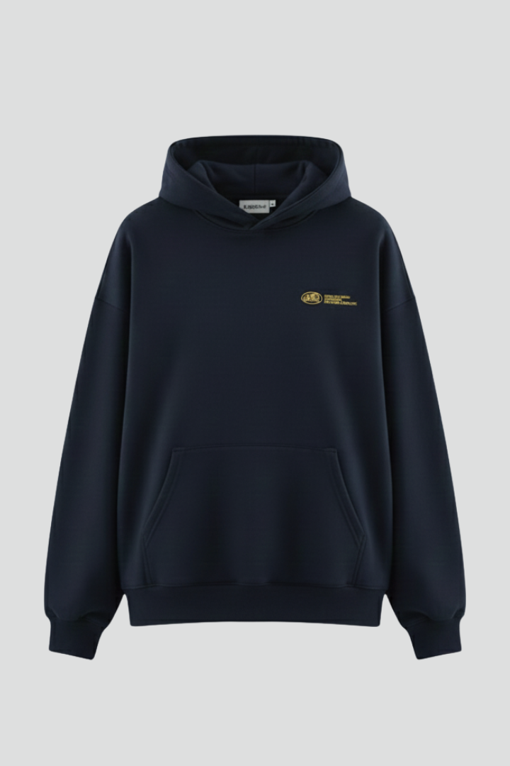 Thelissa | Women’s Pullover Hoodie – Front Chest Print, Long Sleeve, Spacious Hood