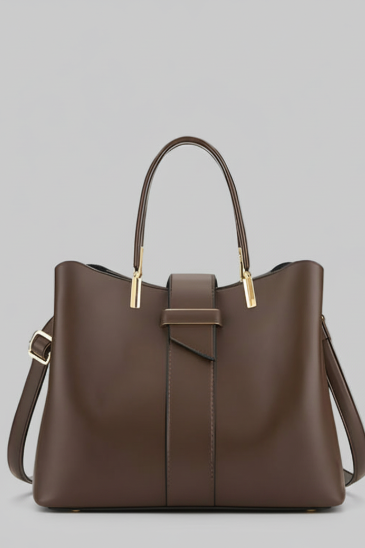 Velyra | Women’s Structured Shoulder Bag with Top Handles & Detachable Strap – Crossbody Handbag