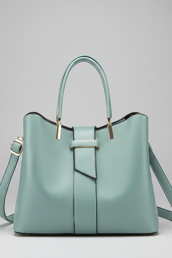 Velyra | Women’s Structured Shoulder Bag with Top Handles & Detachable Strap – Crossbody Handbag