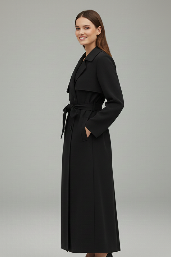 Olivia | Elegant Women’s Long Trench Coat