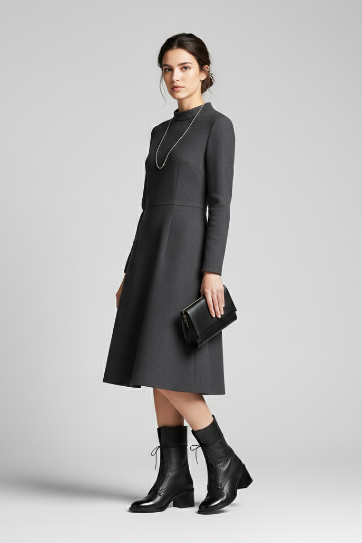 Perry | Women's Lace-Up Boots - Comfortable Ankle Boots with Block Heel