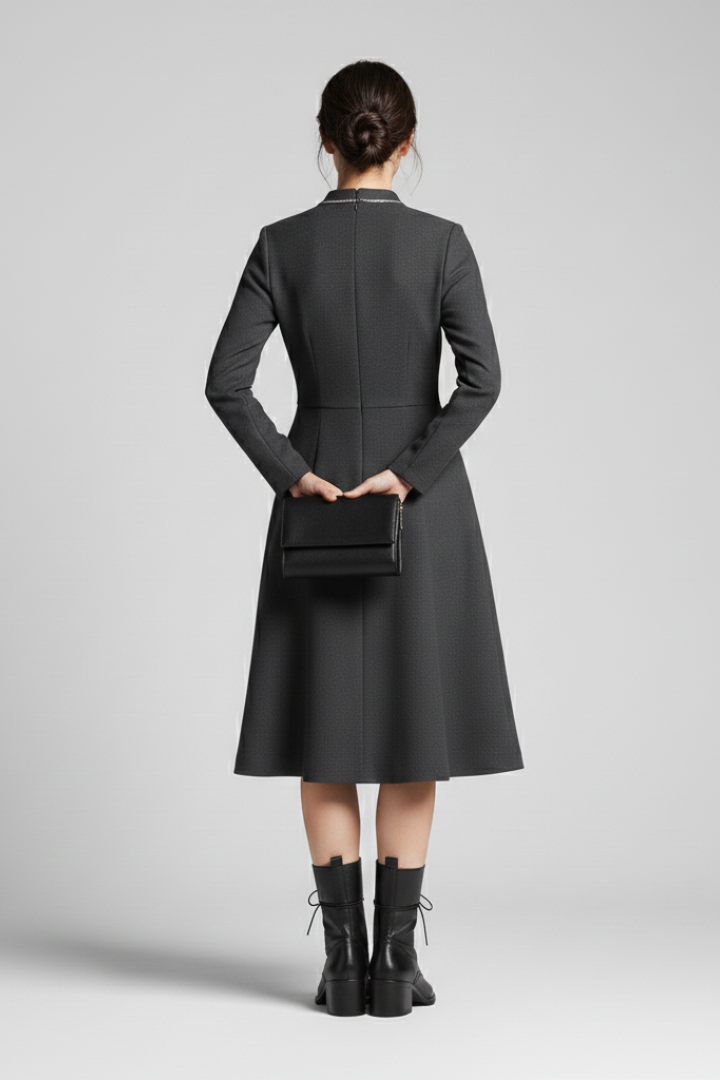 Women’s Ankle Boots with Lace Fastening and Block Heel