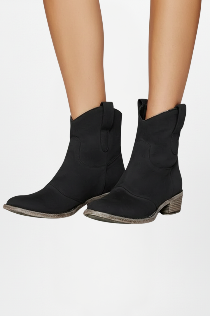 Women’s Ankle Boots with Pull Tabs
