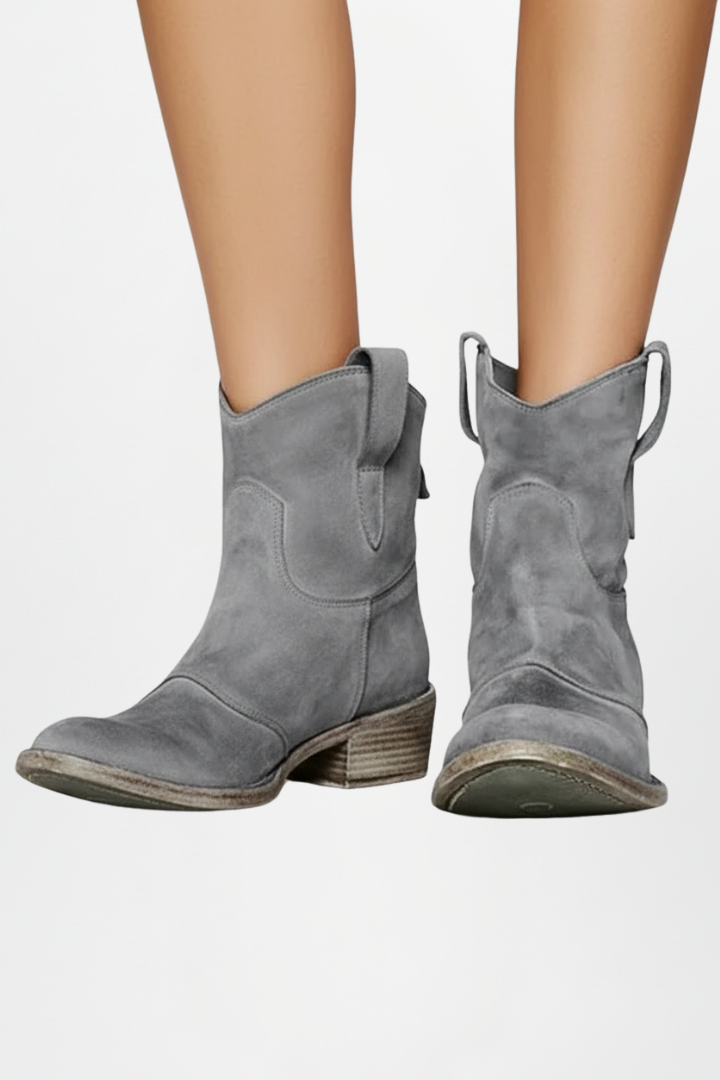 Women’s Ankle Boots with Pull Tabs