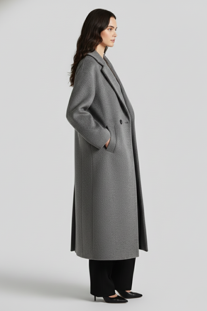 Harper | Oversized Women’s Coat with Classic Lapel
