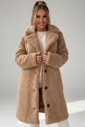 Chloe | Women’s Long Coat with Wide Collar