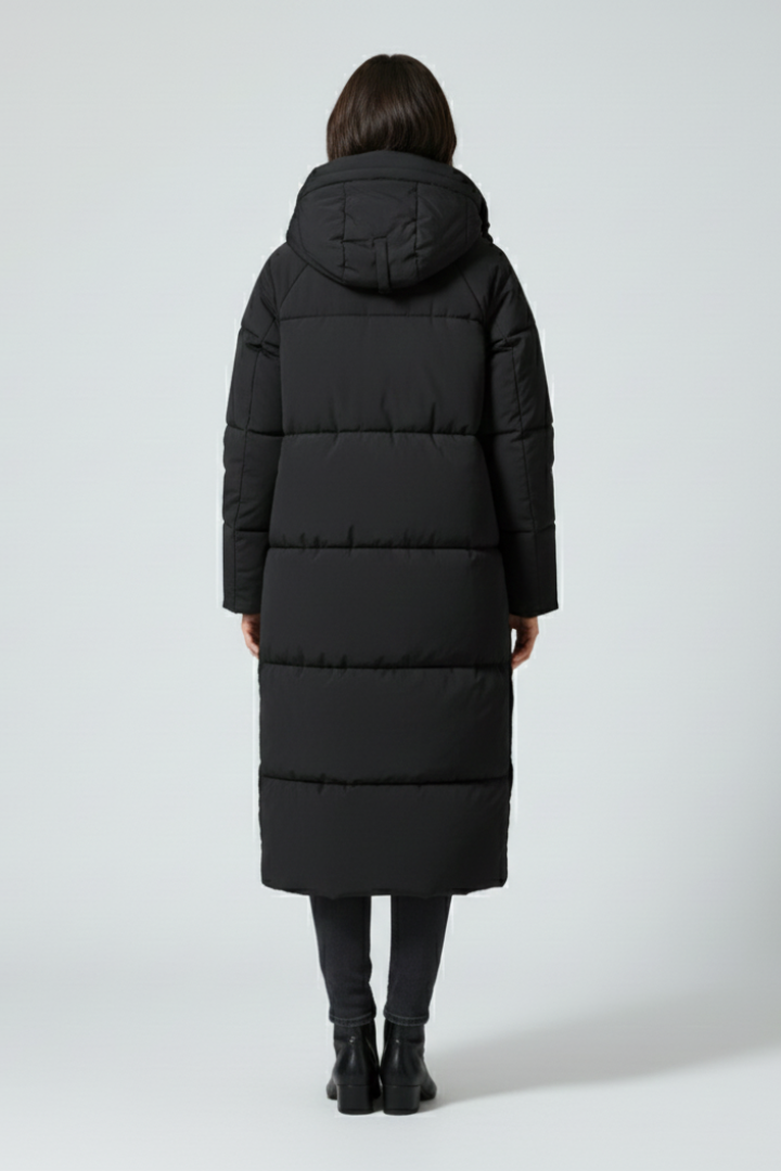 Savannah | Women’s Long Puffer Jacket with Hood