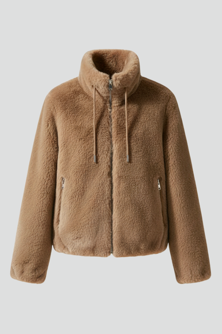 Scarlett | Women’s Teddy Jacket with Zip and Drawstring