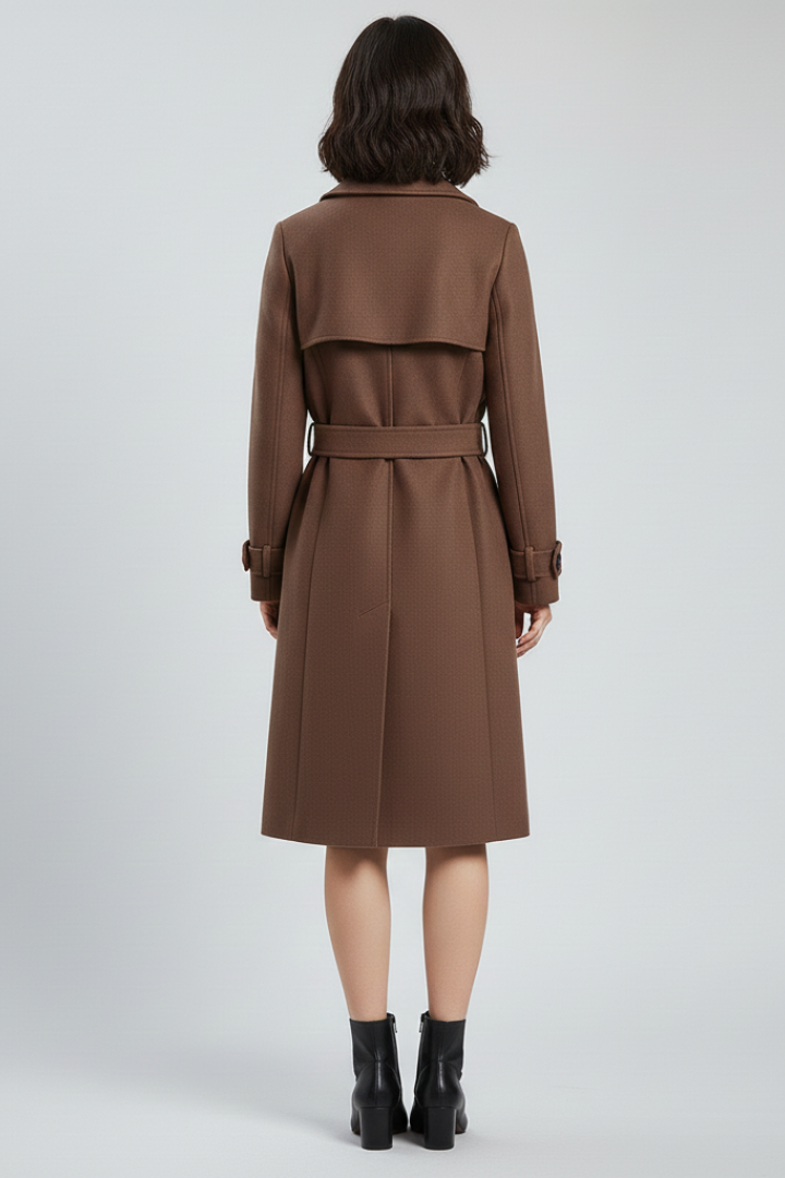 Isabella | Women’s Trench Coat with Belted Waist