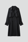 Amelia | Women’s Trench Coat with Notched Lapel