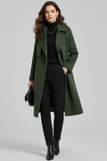 Grace | Women’s Trench Coat with Lapel Notched Collar