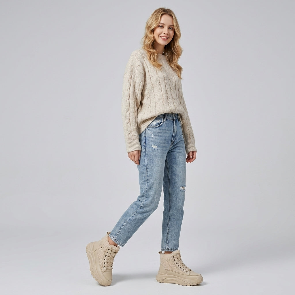 Xanthe | Women’s Ankle Boots – Short High-Top Boots
